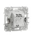 Interrupteur volets roulants Odace Schneider Electric  Montée / descente / Stop Blanc