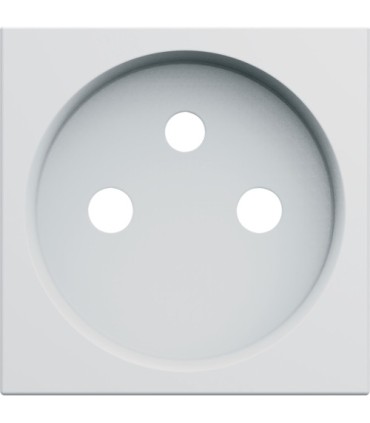 Enjoliveur prise de courant 2 pôles + terre gallery pure / Hager