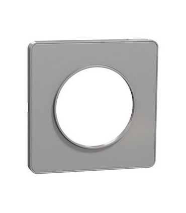 Plaque Alu Odace Touch 1 Poste