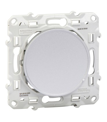 Obturateur Odace  Schneider Electric Alu