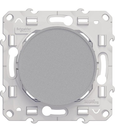 Obturateur Odace  Schneider Electric Alu