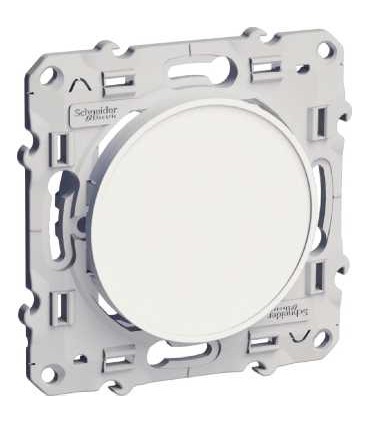 Obturateur Odace Schneider Electric  Blanc