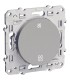 Commande VMC Odace Schneider Electric sans position arrêt Alu