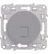 Prise RJ45 téléphone Grade 1 Alu Schneider Electric Odace