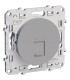 Prise RJ45 téléphone Grade 1 Alu Schneider Electric Odace