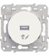 Prise alimentation USB 5V Odace Schneider Electric Blanc