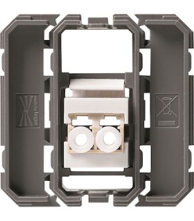 Prise optique gallery prise traversante LC 2 modules