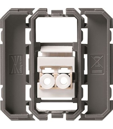 Prise optique gallery prise traversante LC 2 modules