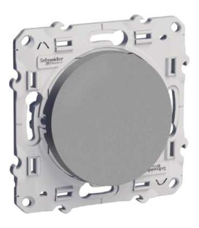 Poussoir Odace Schneider Electric Alu