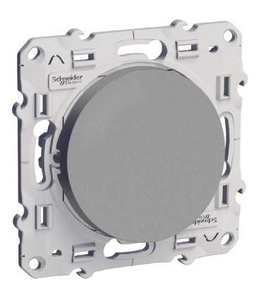 Poussoir Odace Schneider Electric Alu