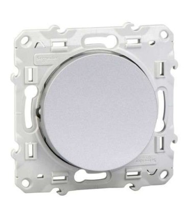 Poussoir Odace Schneider Electric Alu