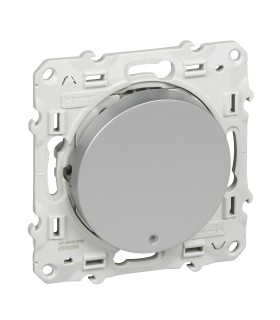 Interrupteur Va et vient Lumineux Odace Schneider Electric Alu