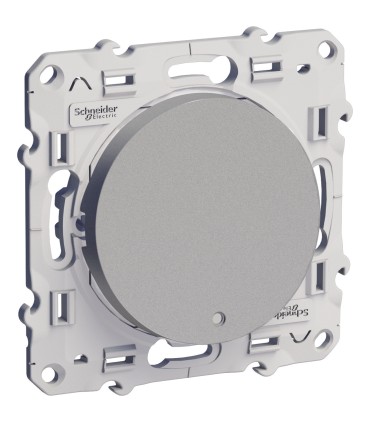 Interrupteur Va et vient Lumineux Odace Schneider Electric Alu