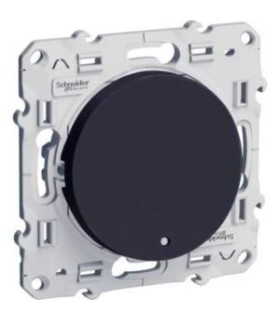 va-et-vient lumineux Odace  Schneider Electric 10 AX LED orange 1,5 mA, anthracite