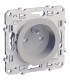 Prise de courant 2P+T Odace Schneider Electric à connexion rapide, Alu