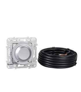 Thermostat électronique Plancher chauffant + Sonde 10A Alu Schneider Electric Odace