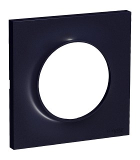 Plaque Odace Styl Anthracite 1 poste Schneider Electric