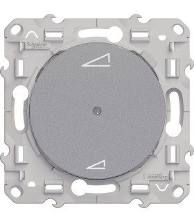 Variateur Universel à poussoir Schneider Electric Odace PuschLink Alu