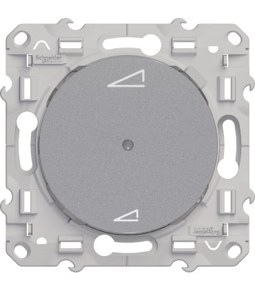 Variateur Universel à poussoir Schneider Electric Odace PuschLink Alu