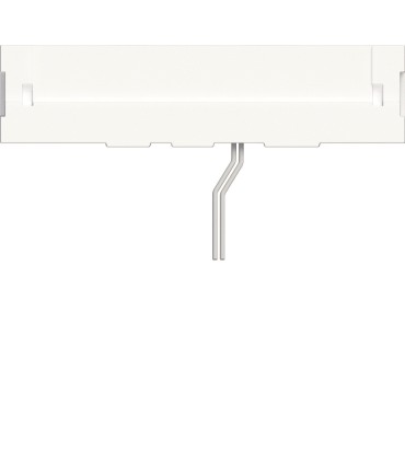 Bloc lumineux pour Plaque 1 Poste Porte étiquette Schneider Electric Odace Styl Pratic Blanc