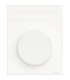 Bloc lumineux pour Plaque 1 Poste Porte étiquette Schneider Electric Odace Styl Pratic Blanc