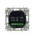 Thermostat Schneider Electric Odace fil pilote a écran Tactile Noir