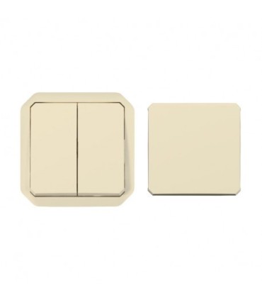 Transformeur réversible Plexo composable sable / Legrand