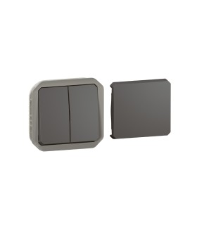 Transformeur réversible Plexo composable anthracite / Legrand
