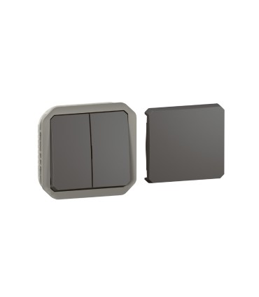 Transformeur réversible Plexo composable anthracite / Legrand