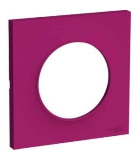 Plaque Odace Styl Violine 1 poste Schneider Electric