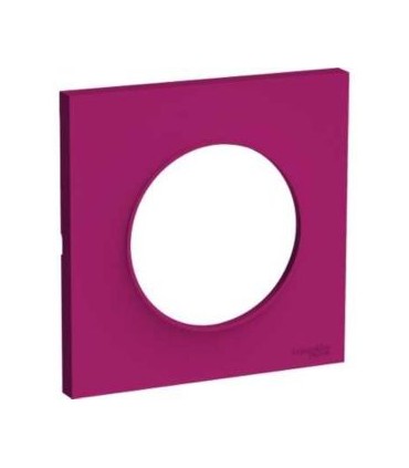 Plaque Odace Styl Violine 1 poste Schneider Electric