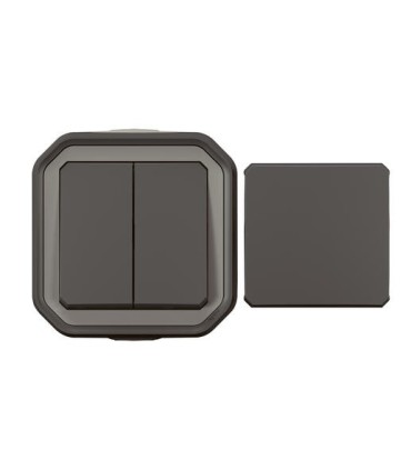 Transformeur réversible Plexo composable anthracite / Legrand