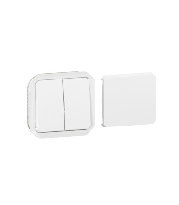 Transformeur réversible Plexo composable blanc / Legrand