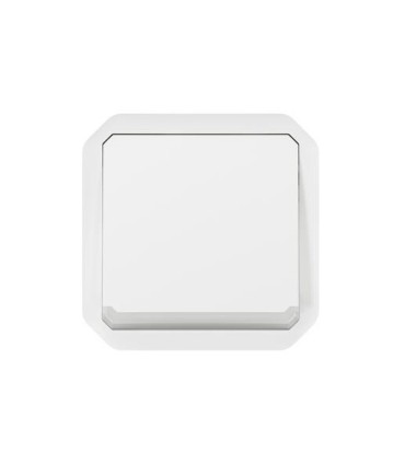 Interrupteur ou va-et-vient lumineux 10AX 250V Plexo composable blanc / Legrand