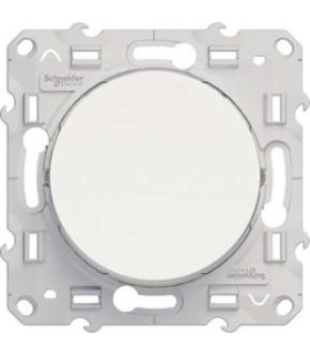 Permutateur Odace Schneider Blanc,10 A, à griffes