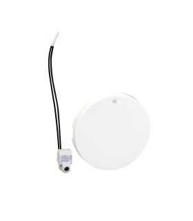Enjoliveur blanc complet + 1 LED Bleu Schneider Electric Odace