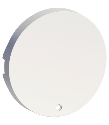 Enjoliveur blanc complet + 1 LED Bleu Schneider Electric Odace