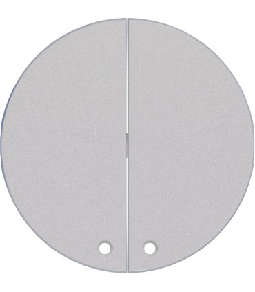 2 demi enjoliveurs Alu sans LED Schneider Electric Odace