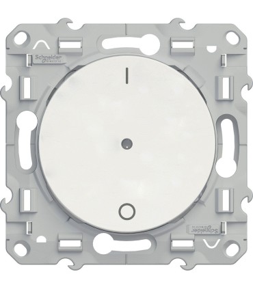 Interrupteur électronique 2 fils 2W Domotique Blanc Schneider Electric Odace +