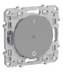 Interrupteur électronique 2 fils 2W Domotique Alu Schneider Electric Odace +