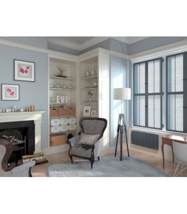 Bilbao 3 Radiateur Chaleur douce  bas gris ardoise 700W