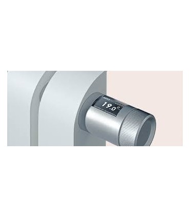 Mythik Radiateur à chaleur douce horizontal blanc granit 1000W