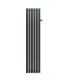 Mythik Radiateur Chaleur douce  vertical gris ardoise 1500W
