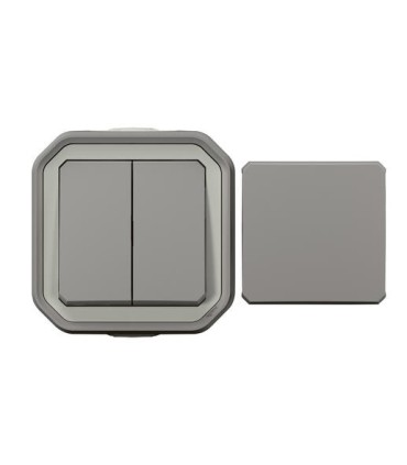 Transformeur réversible Plexo composable gris / Legrand