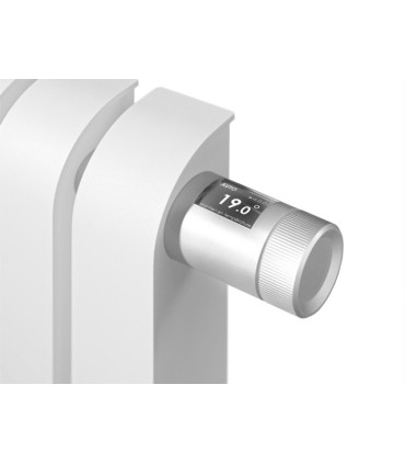 Mythik Radiateur Chaleur douce horizontal aluminium satiné 1500W