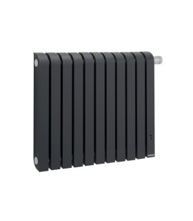 Mythik Radiateur Chaleur douce  horizontal gris ardoise 1000W