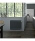 Mythik Radiateur Chaleur douce  horizontal gris ardoise 1500W