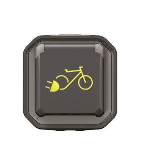 Prise de courant Plexo pour recharge 2 roues électriques composable anthracite / Legrand