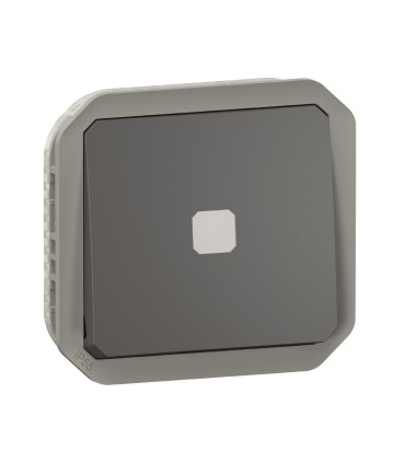 Interrupteur temporisé lumineux Plexo composable anthracite / Legrand