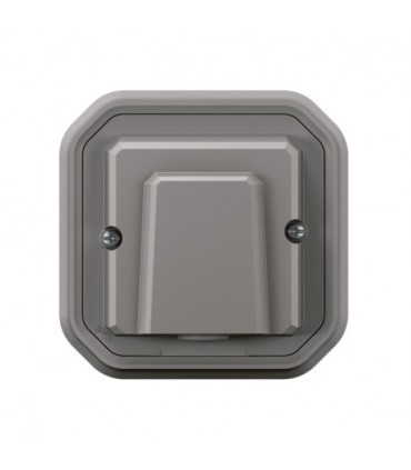 Sortie de câble 20A avec bornier Plexo complet encastré gris / Legrand
